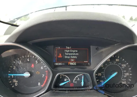 2018 Ford Escape Se из США, поврежденный, VIN 1FMCU9GD0JUC89966